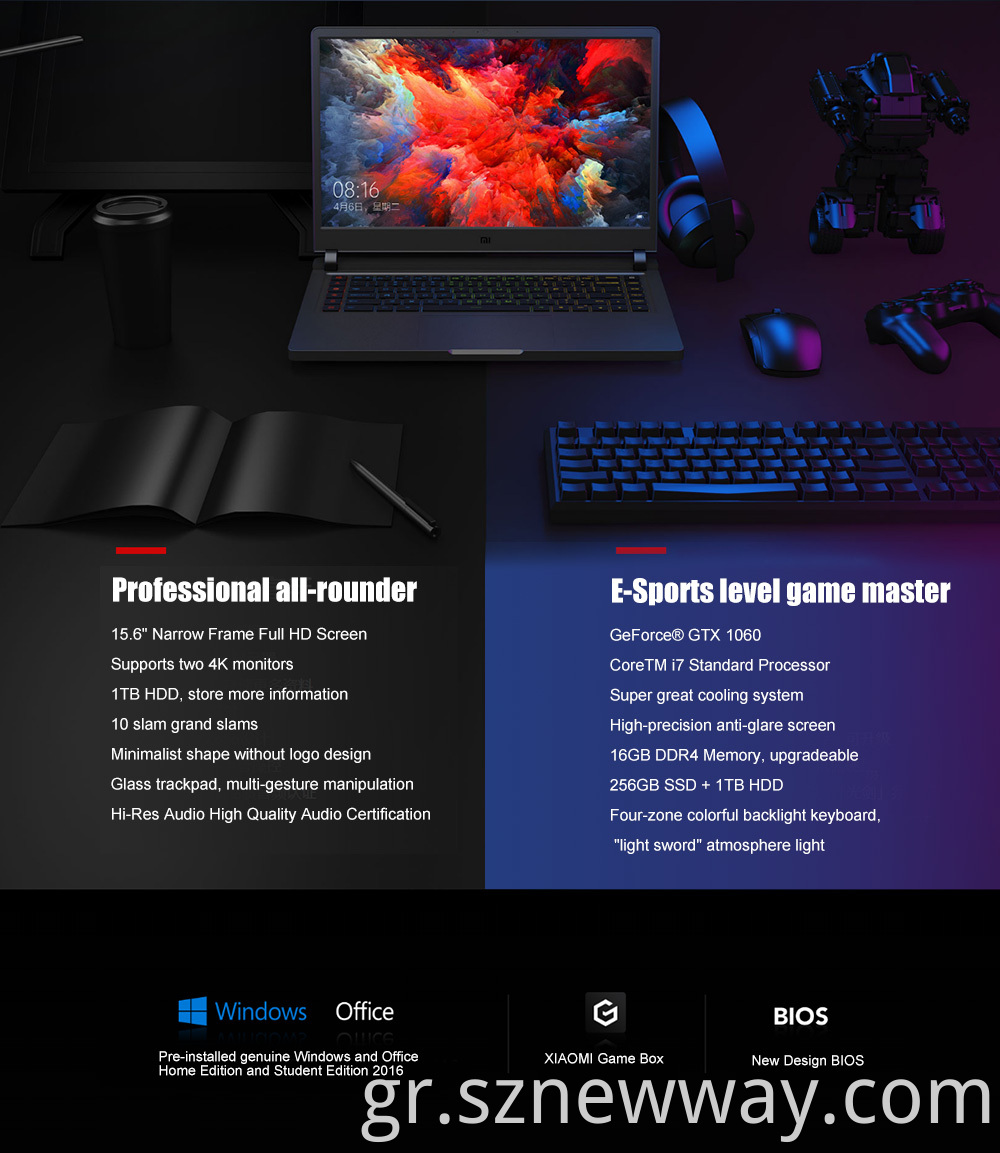 Mi Gaming Notebook 15 6